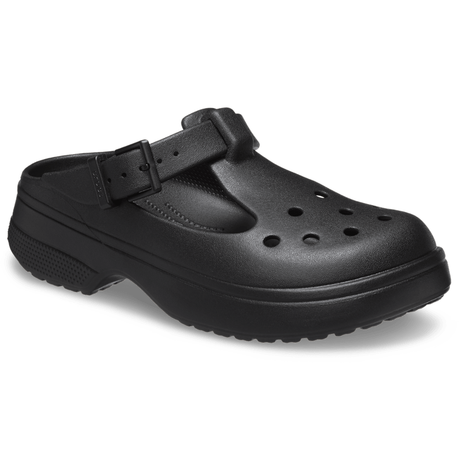 Black Classic Mary Jane Clog - Angle - Crocs
