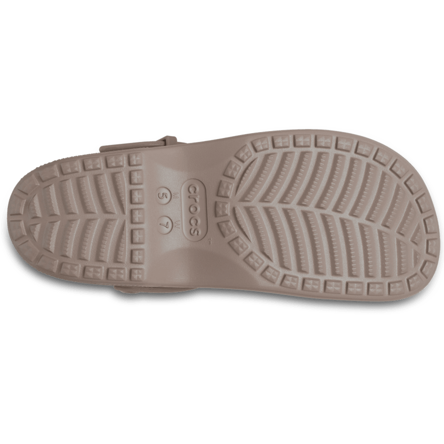Taupe Classic Mary Jane Clog - Bottom - Crocs