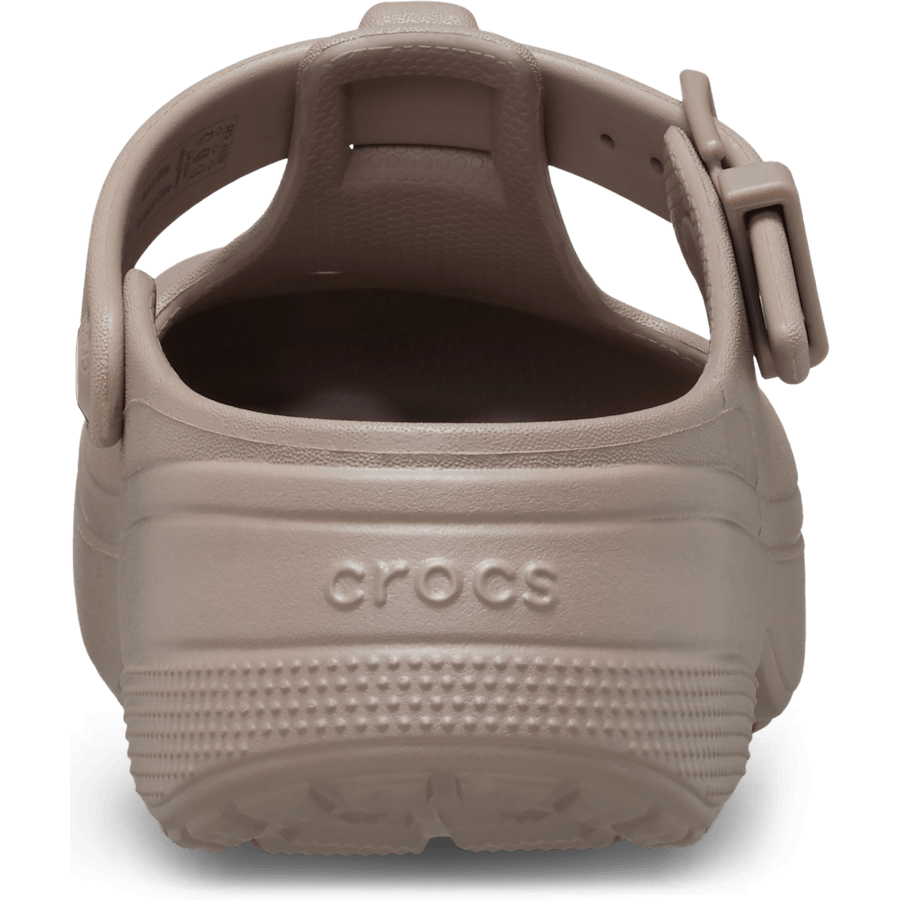 Taupe Classic Mary Jane Clog - Back - Crocs