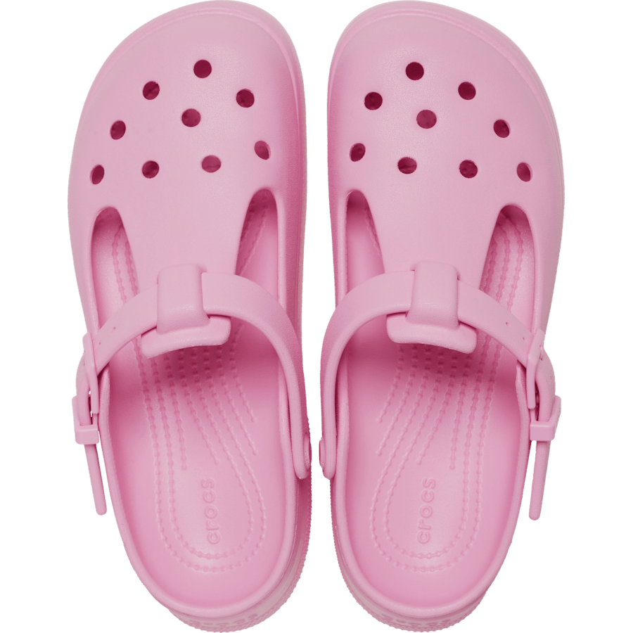 Pink Tweed Classic Mary Jane Clog - Top - Crocs