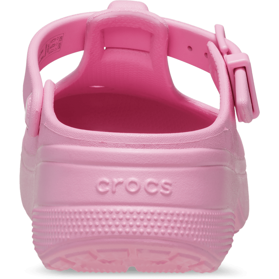 Pink Tweed Classic Mary Jane Clog - Back - Crocs