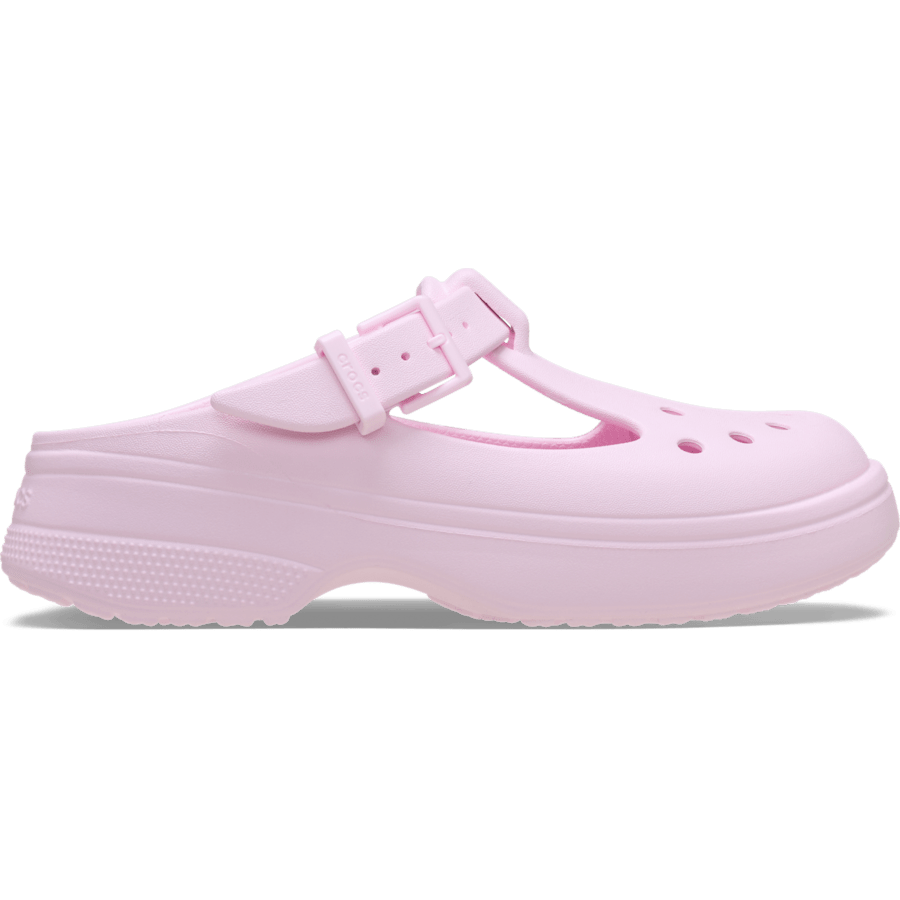 Pink Milk Classic Mary Jane Clog - Side - Crocs