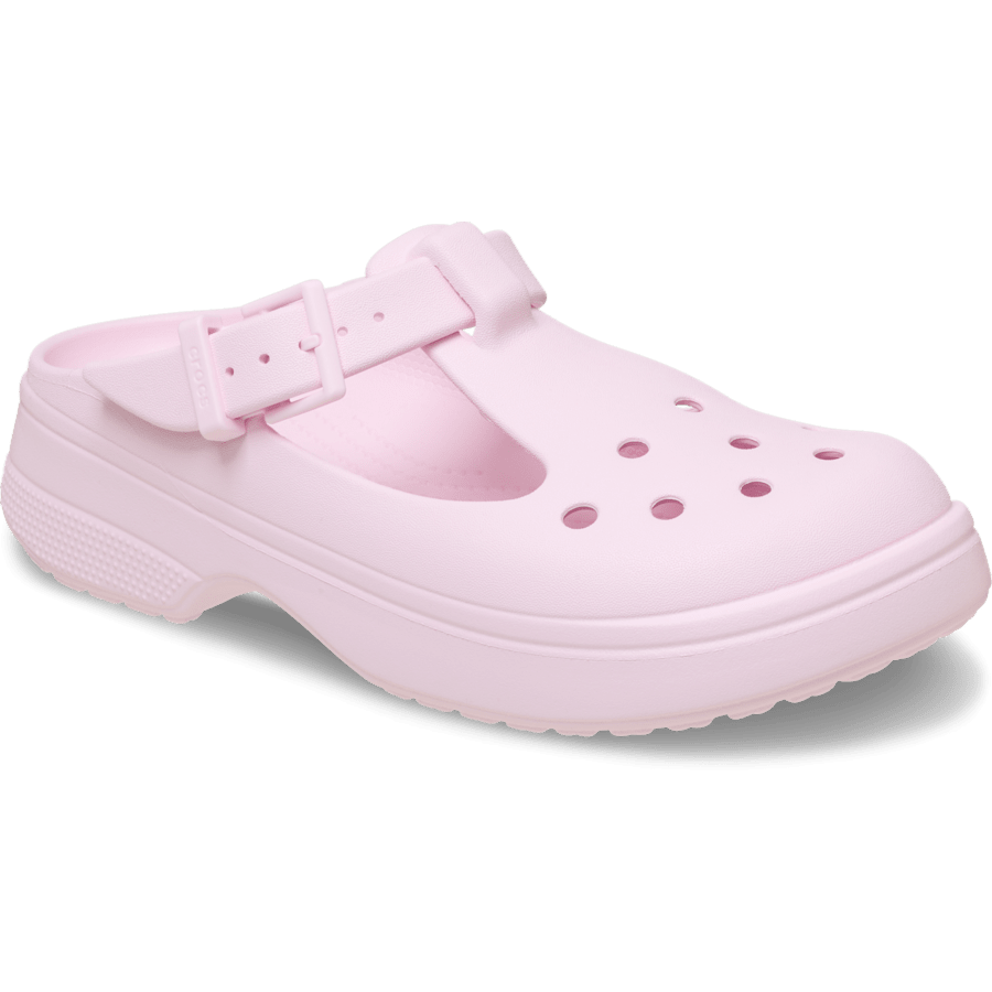 Pink Milk Classic Mary Jane Clog - Angle - Crocs