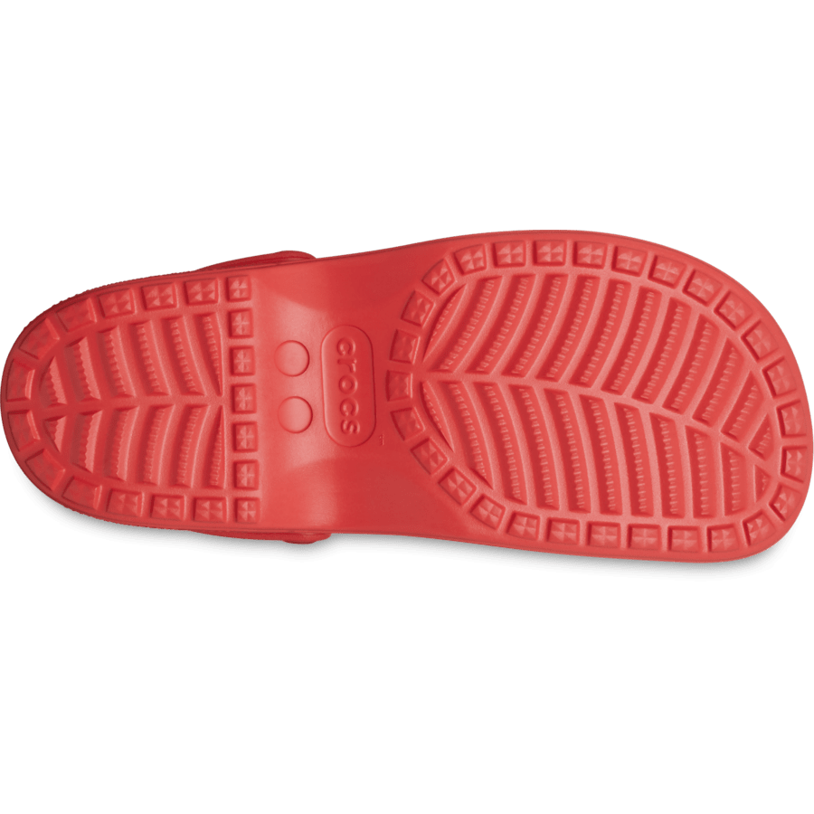 Cherry Red Kids' Classic Mary Jane Clog - Bottom - Crocs
