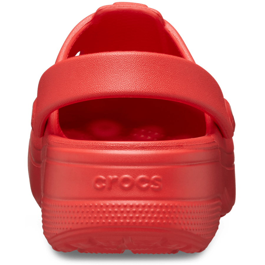 Cherry Red Kids' Classic Mary Jane Clog - Back - Crocs