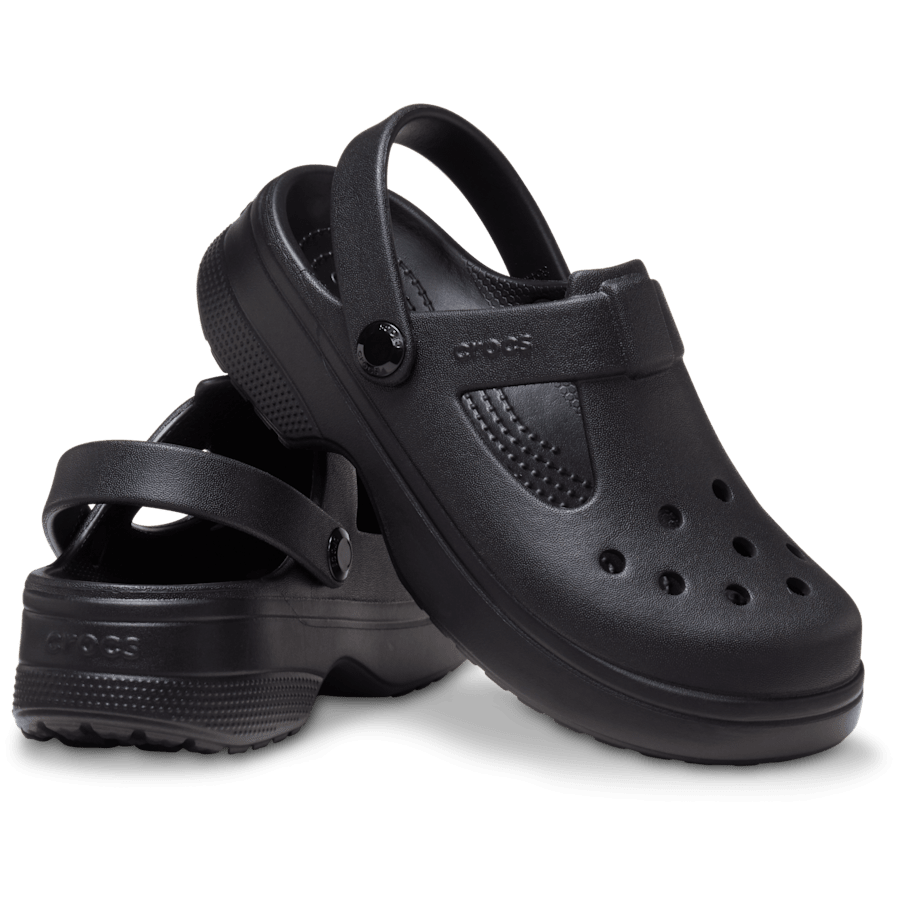 Black Toddler Classic Mary Jane Clog - Pair - Crocs