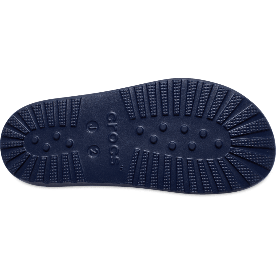 Navy Kids' Classic Fisherman Sandal - Bottom - Crocs