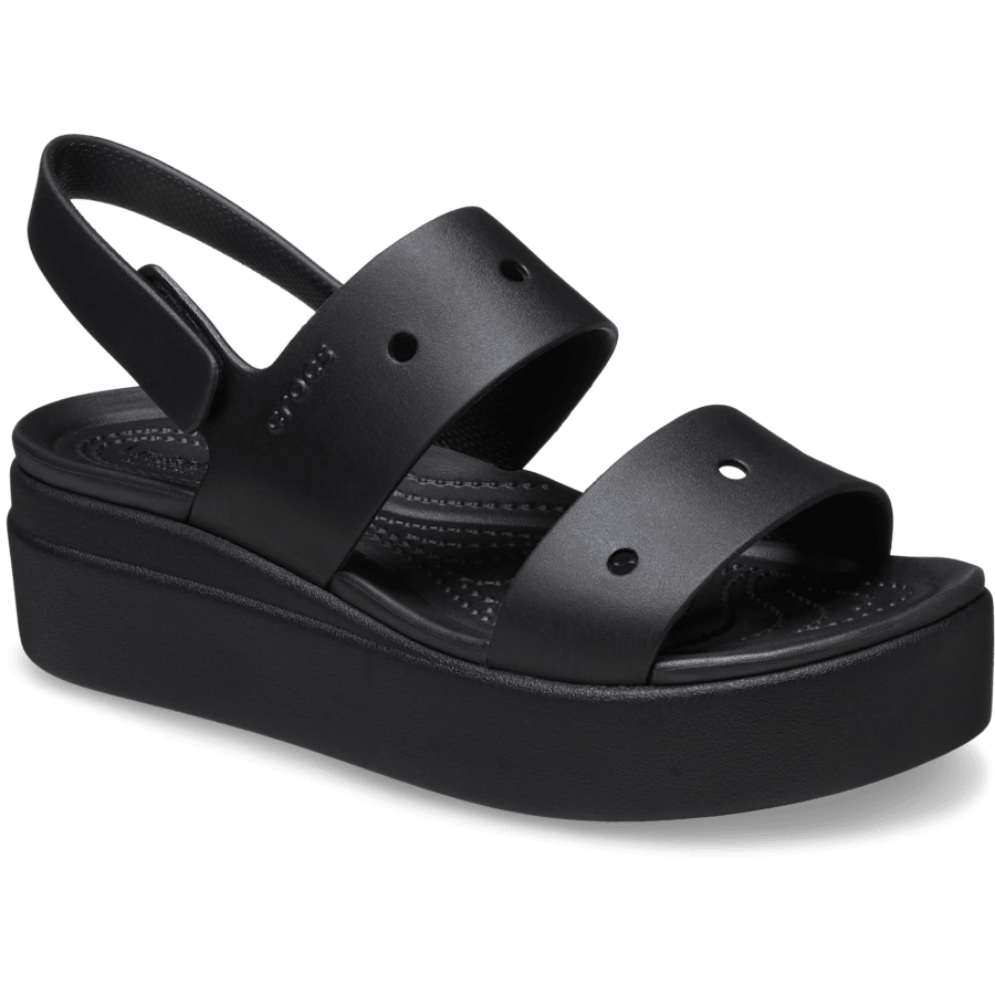 Black Brooklyn 4U - Angle - Crocs