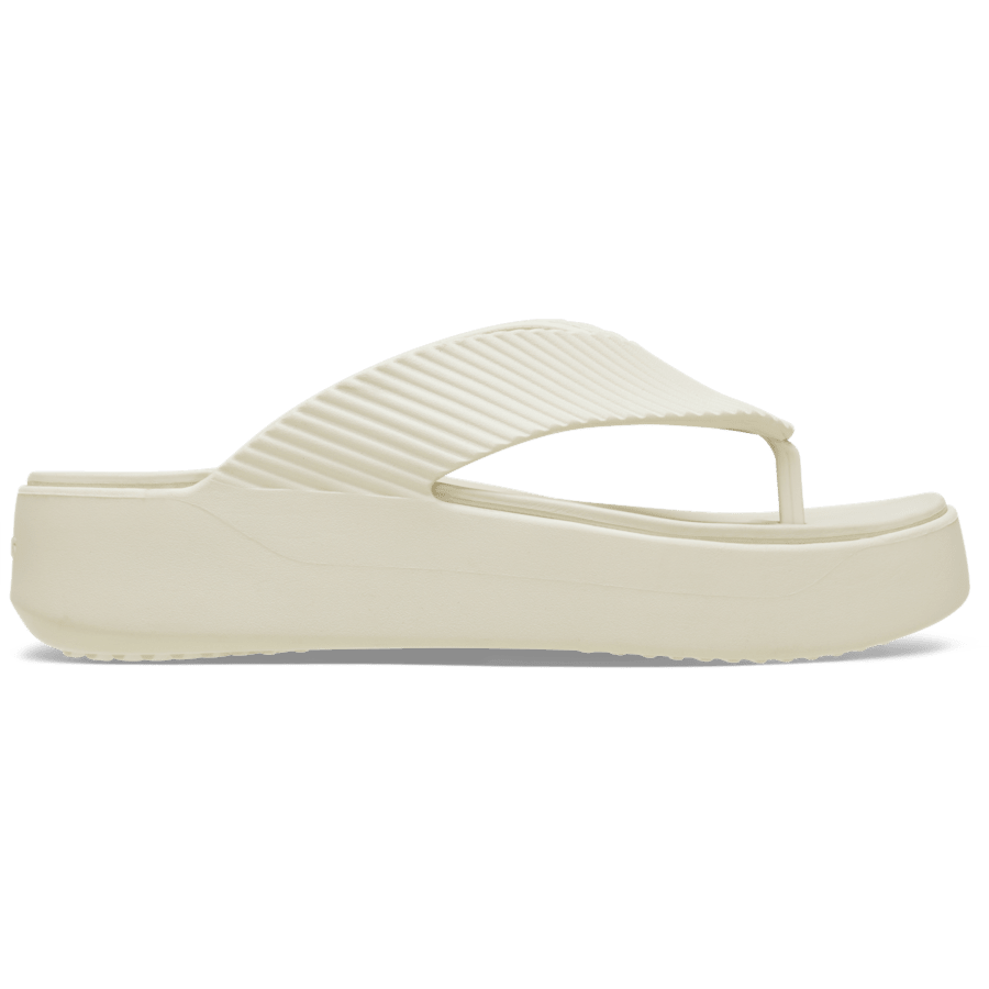 Sandstone Getaway Groove Platform Flip - Side - Crocs
