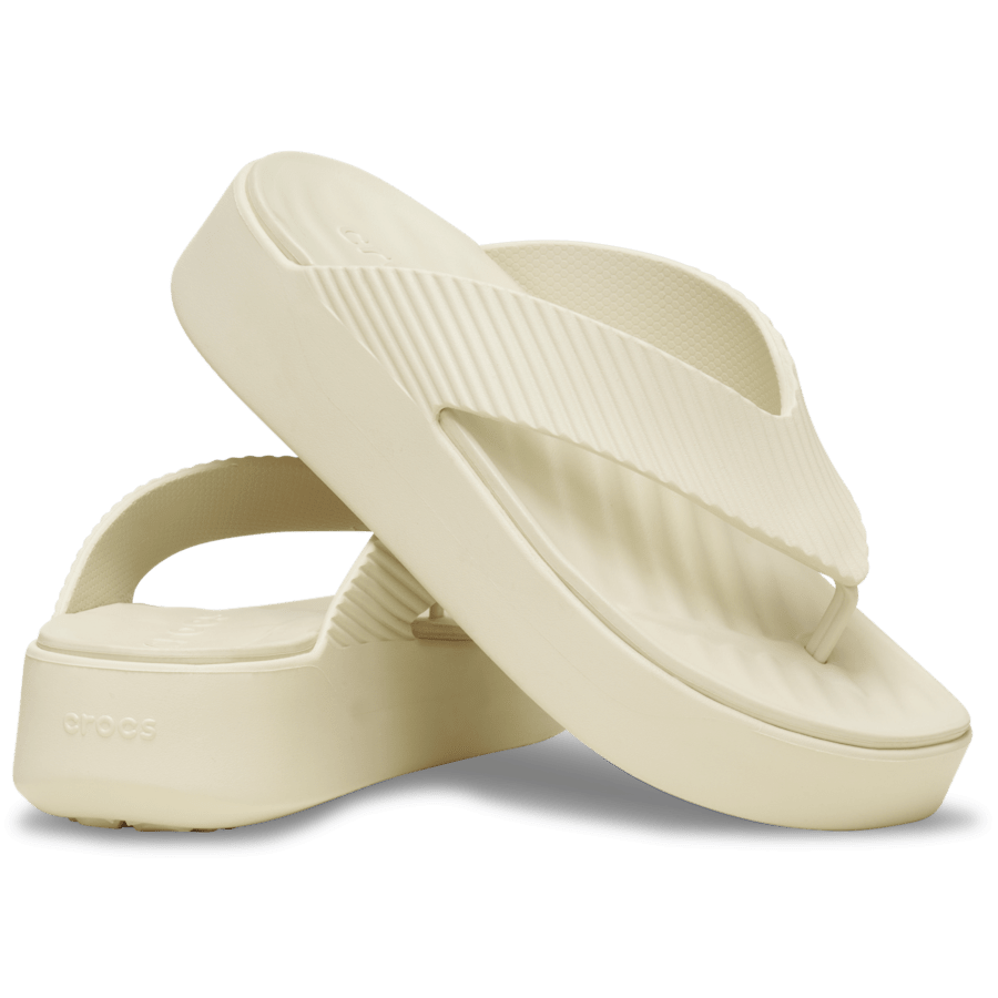 Sandstone Getaway Groove Platform Flip - Pair - Crocs