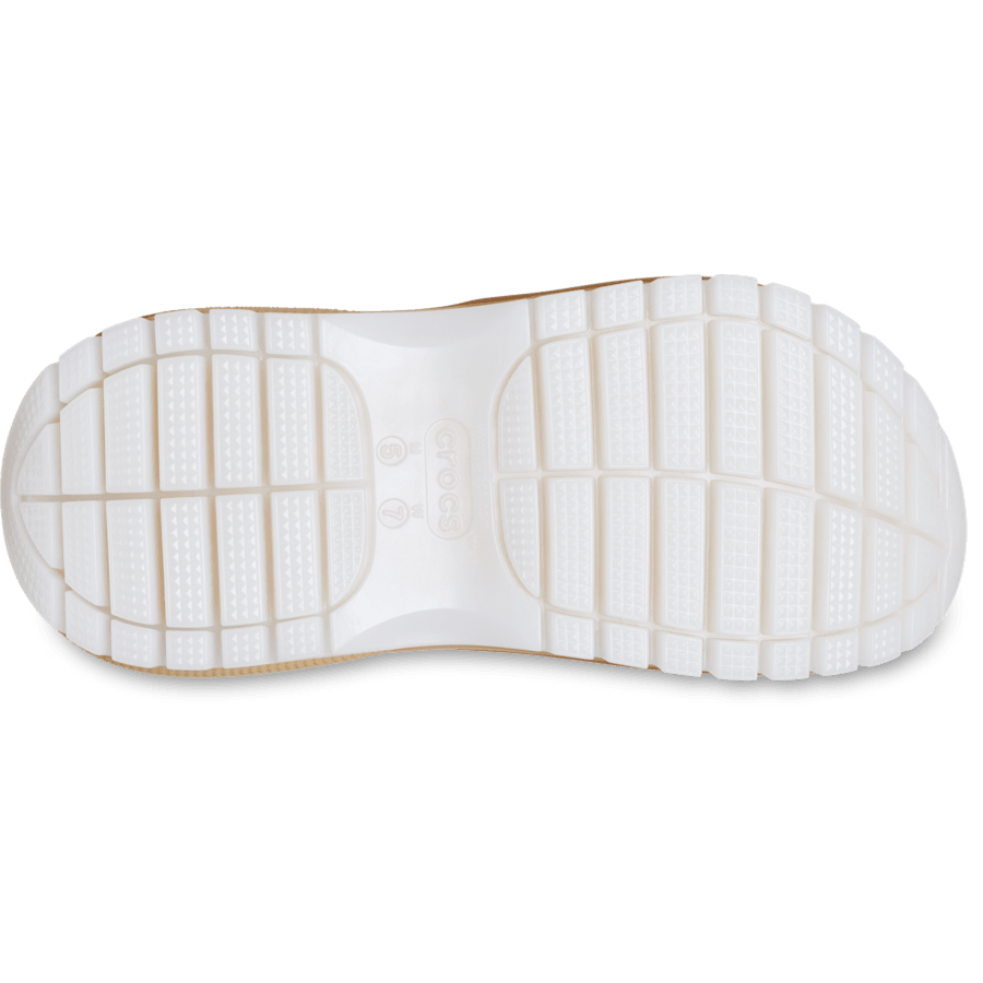 Wheat Mega Crush Matte Clog - Bottom - Crocs