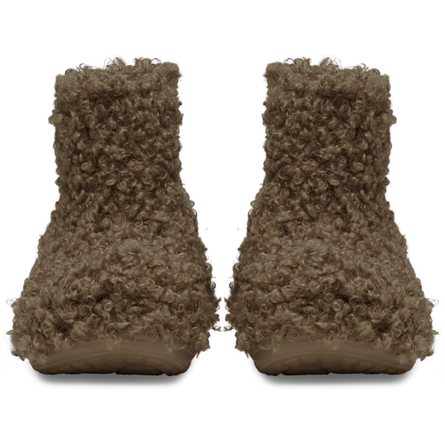Sepia Crush Doodle Fur Boot - Custom Angle - Crocs