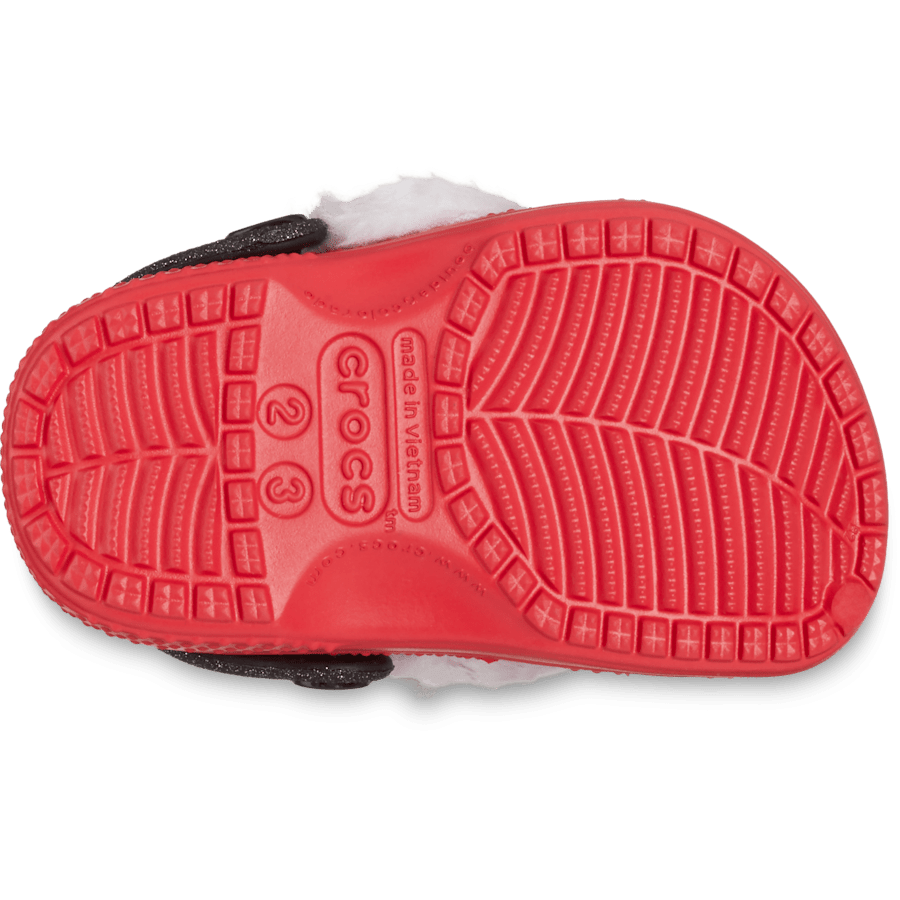Varsity Red / Multi Infant Crocs Littles™ Santa Clog - Bottom - Crocs