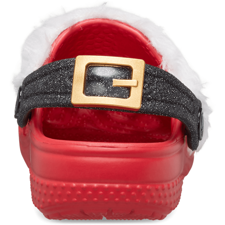 Varsity Red / Multi Infant Crocs Littles™ Santa Clog - Back - Crocs