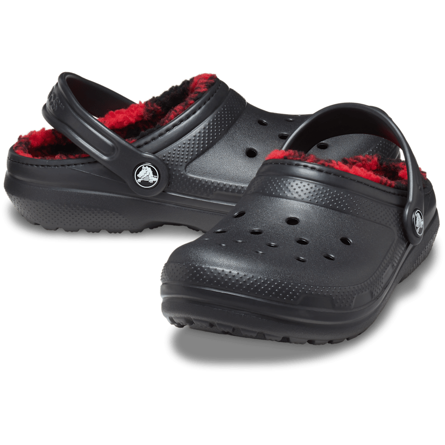 Black Kids’ Classic Lined Buffalo Check Clog - Pair - Crocs
