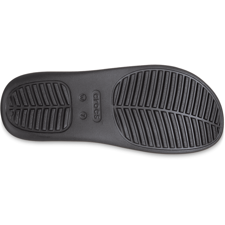 Black Getaway Weave Slide - Bottom - Crocs
