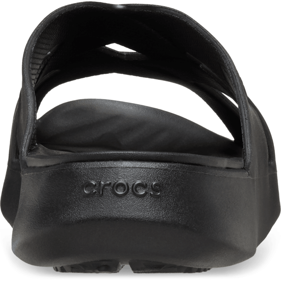 Black Getaway Weave Slide - Back - Crocs
