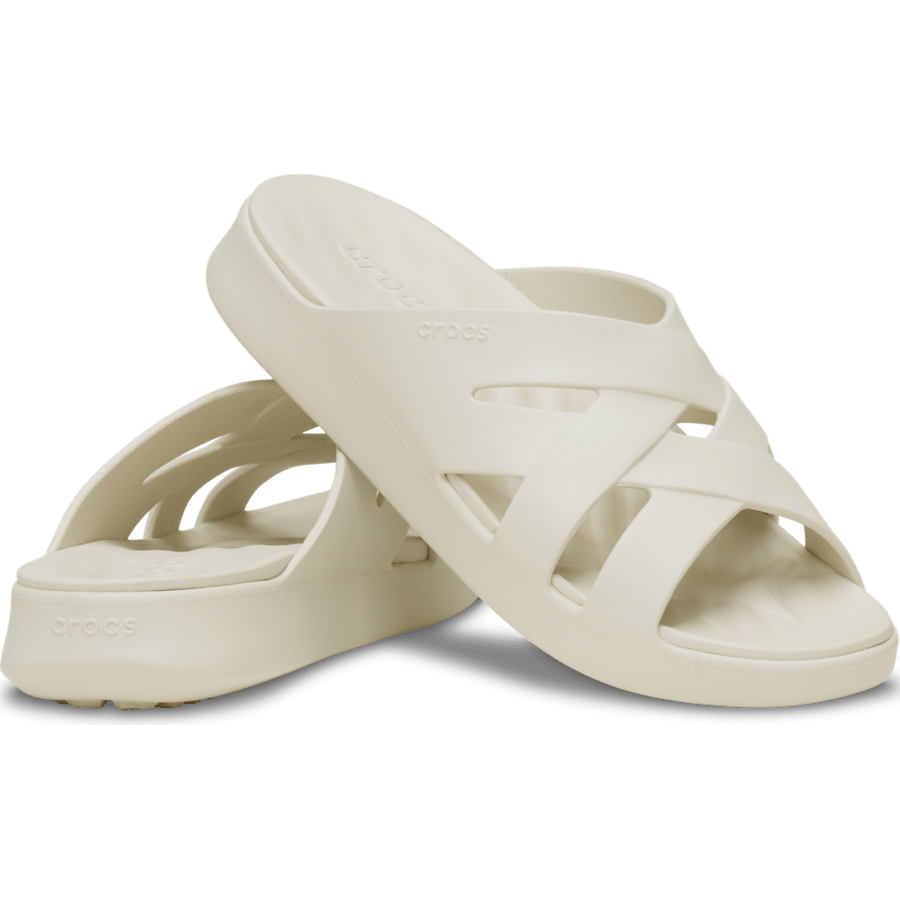 Sandstone Getaway Weave Slide - Pair - Crocs