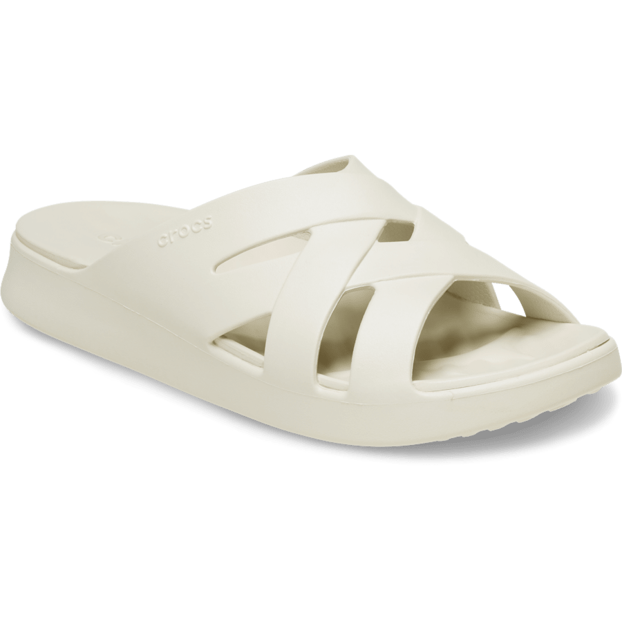 Sandstone Getaway Weave Slide - Angle - Crocs