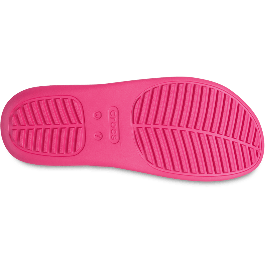 Dragon Fruit Getaway Weave Slide - Bottom - Crocs