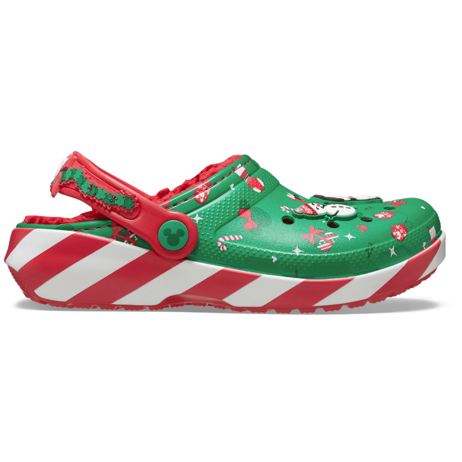 Toddlers' Mickey Holiday Lined Classic Clog - Crocs