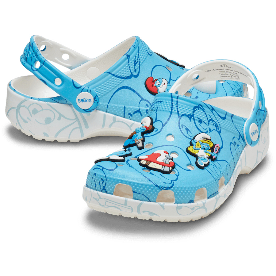 Multi Kids' Smurfs Classic Clog - Pair - Crocs