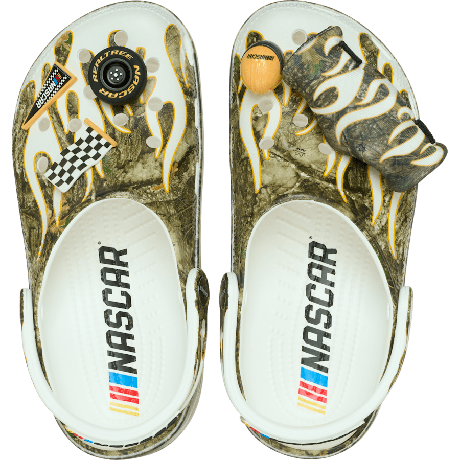 Multi Nascar Realtree Classic Clog - Side - Crocs