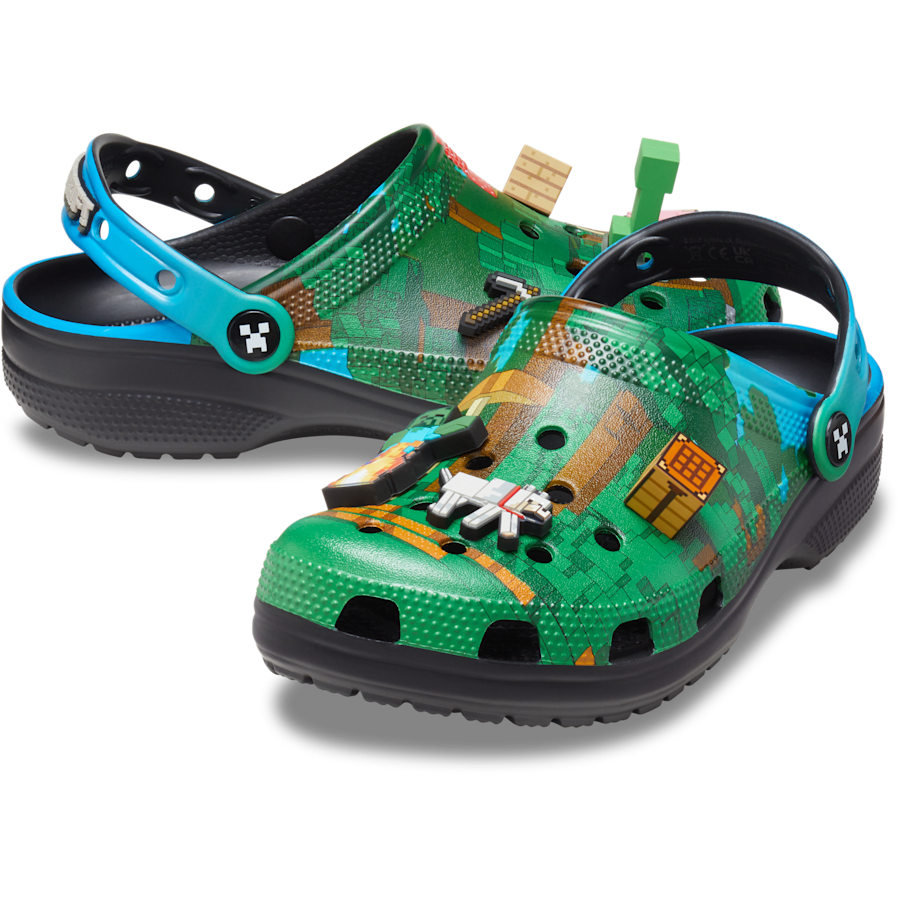 Multi Minecraft Classic Clog - Pair - Crocs