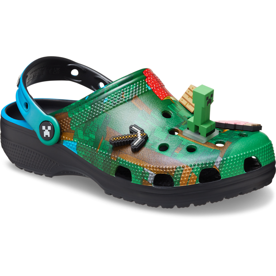 Multi Minecraft Classic Clog - Angle - Crocs