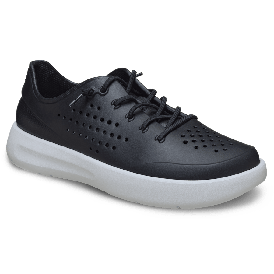 Black / Atmosphere Men's InMotion Pacer - Angle - Crocs