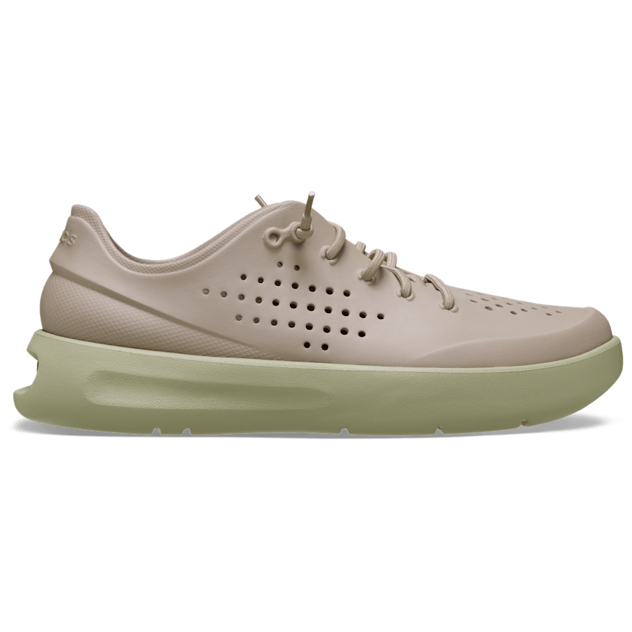 Taupe Men's InMotion Pacer - Side - Crocs