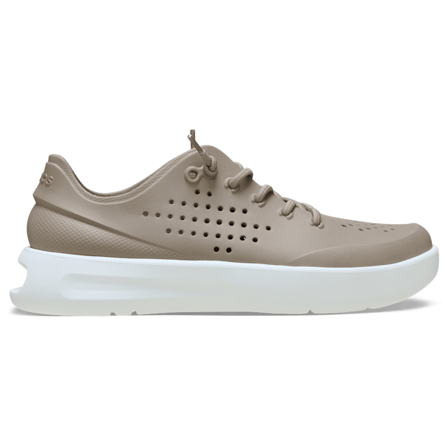 Taupe Women's InMotion Pacer - Side - Crocs