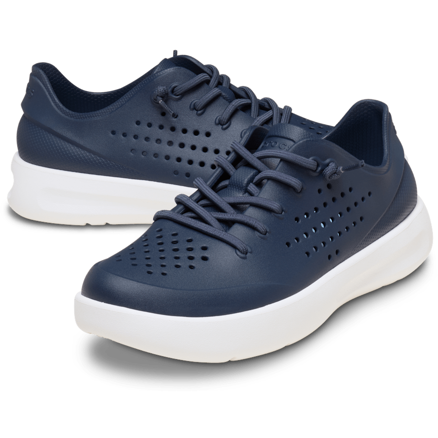 Navy / White Women's InMotion Pacer - Pair - Crocs