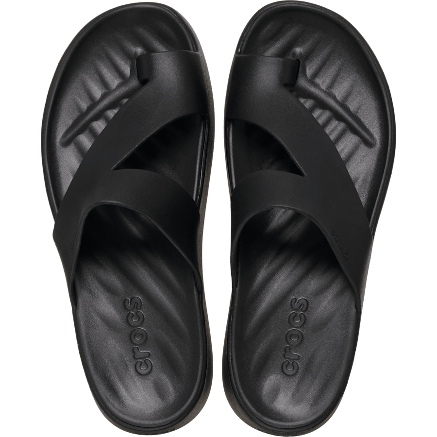 Black Getaway Platform Toe Loop - Top - Crocs