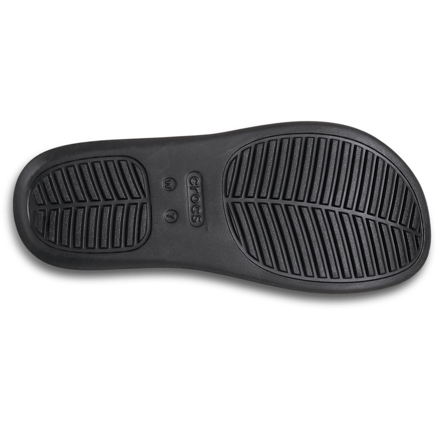 Black Getaway Platform Toe Loop - Bottom - Crocs