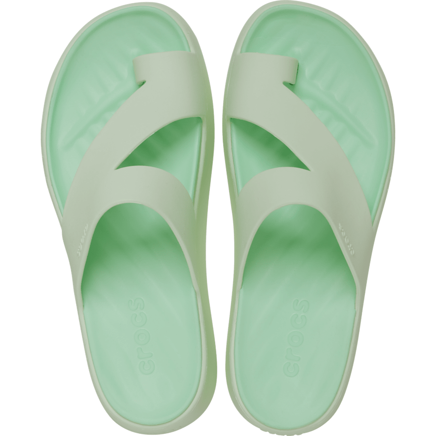 Jade Tint Getaway Platform Toe Loop - Top - Crocs