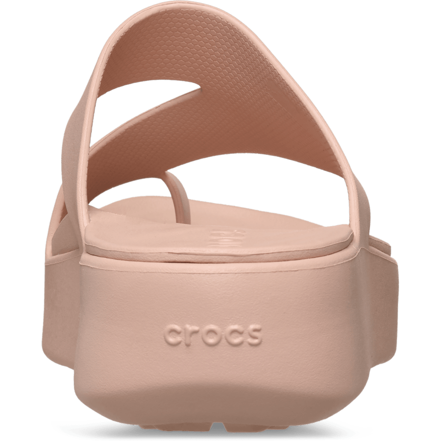 Blush Getaway Platform Toe Loop - Zurück - Crocs