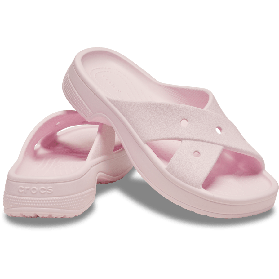 Pink Milk Classic Women's Cross Strap - Pair - Crocs