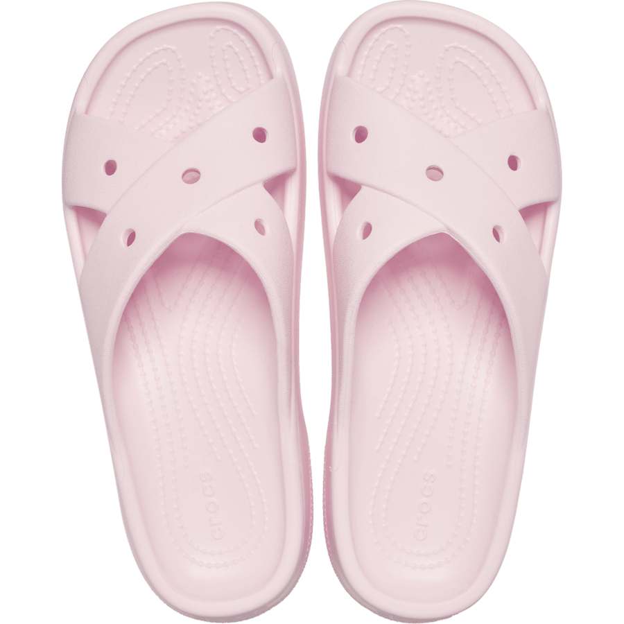 Pink Milk Classic Women's Cross Strap - Top - Crocs