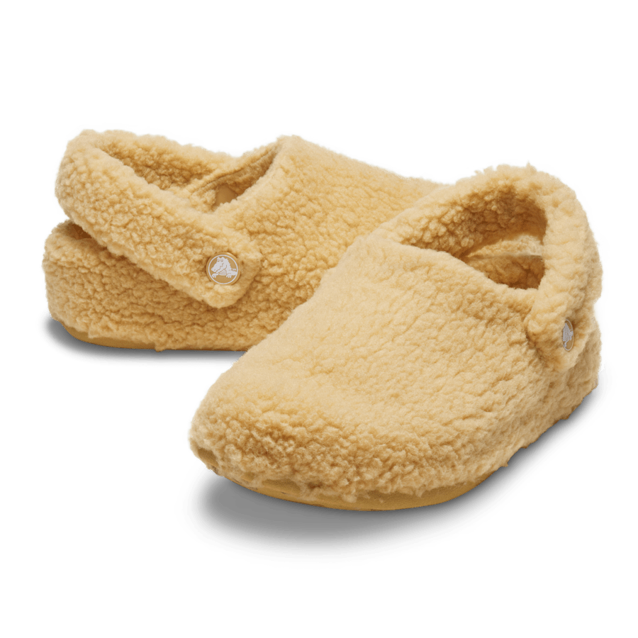 Wheat Kids' Classic Cozzzy Slipper - Pair - Crocs