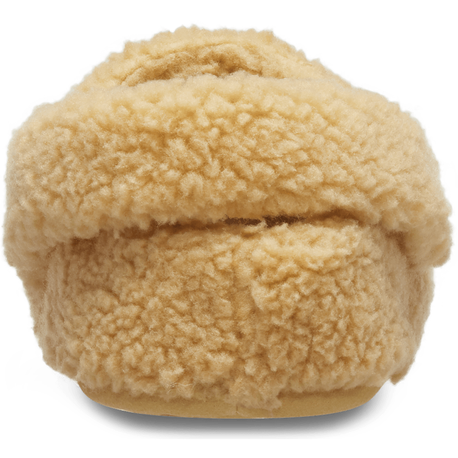 Wheat Kids' Classic Cozzzy Slipper - Back - Crocs
