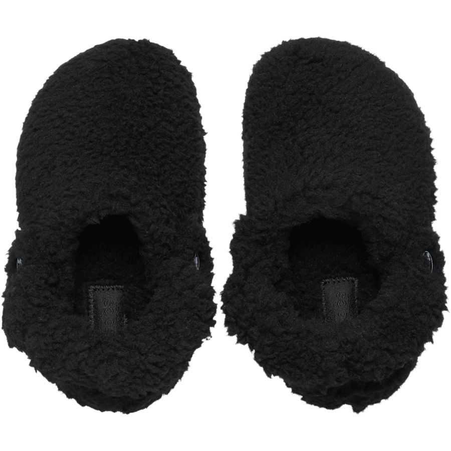 Black Toddler Classic Cozzzy Slipper - Top - Crocs