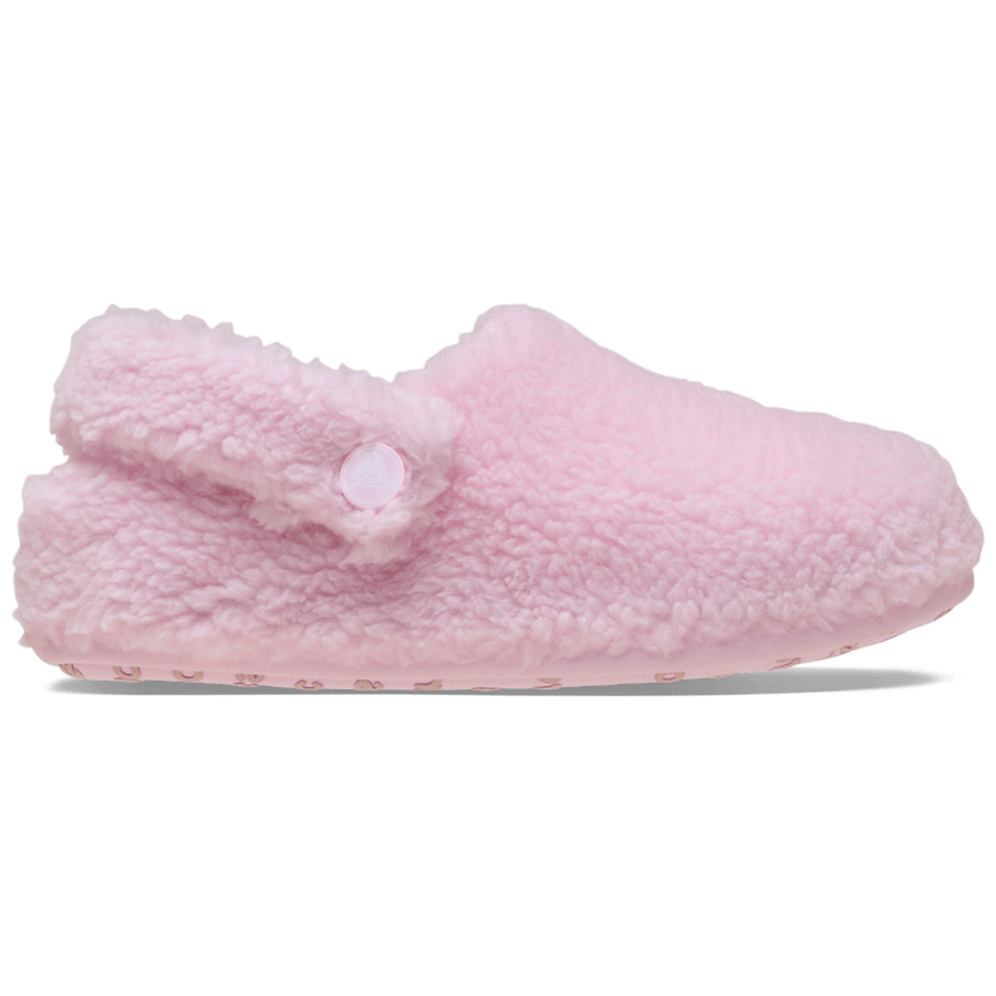 Pink Milk Toddler Classic Cozzzy Slipper - Côté - Crocs