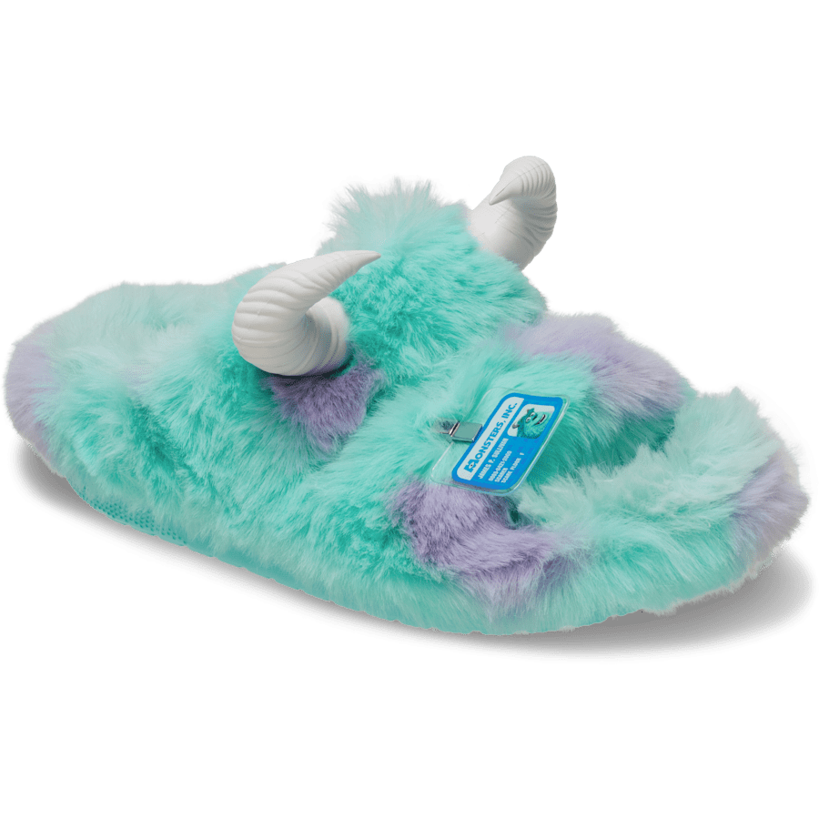 Multi Monsters, Inc. Sulley Classic Cozzzy Sandal - Angle - Crocs