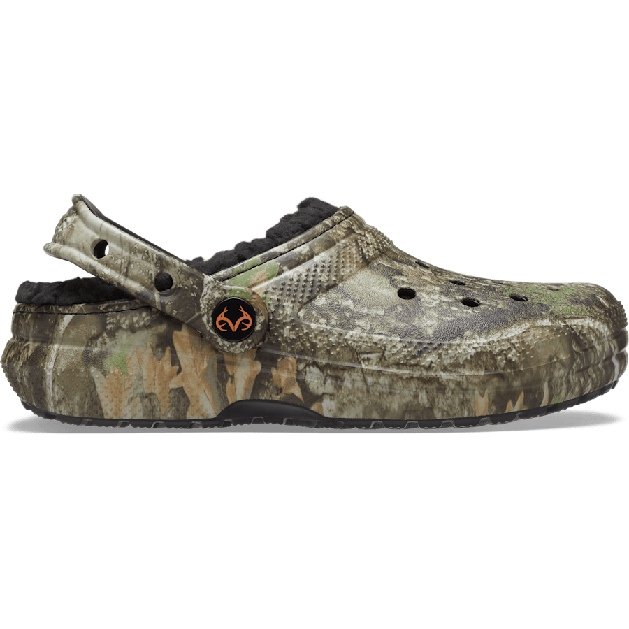 Multi Kids’ Realtree APX® Lined Classic Clog - Side - Crocs