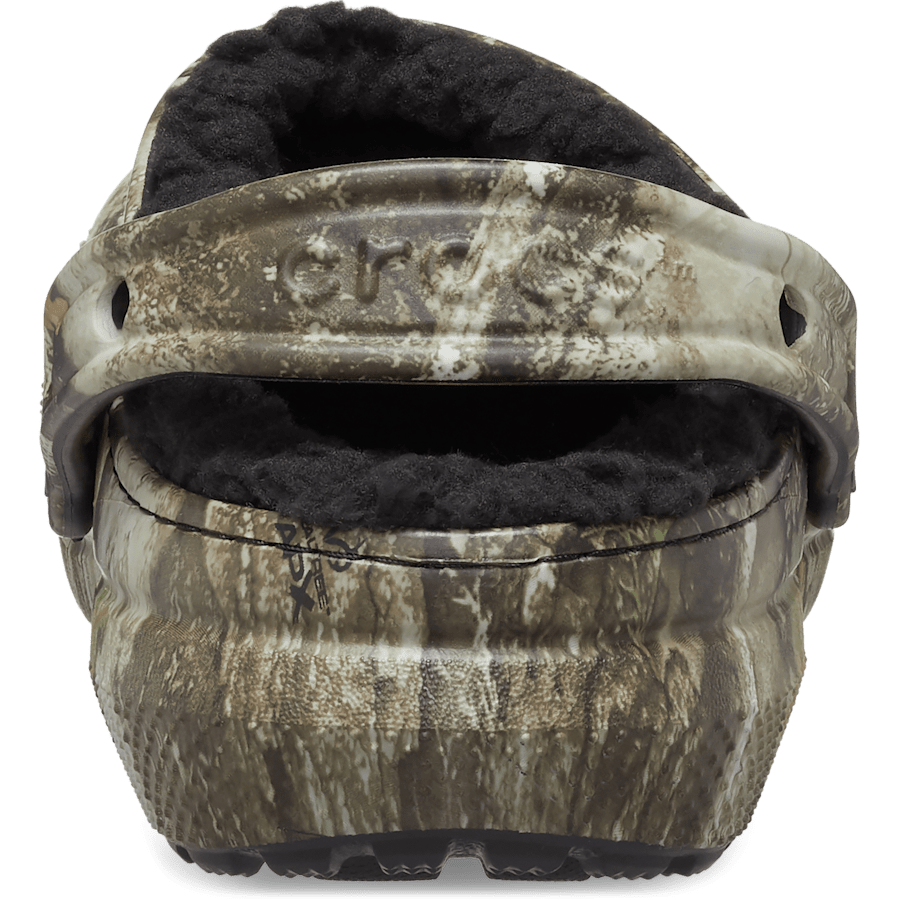 Multi Kids’ Realtree APX® Lined Classic Clog - Back - Crocs