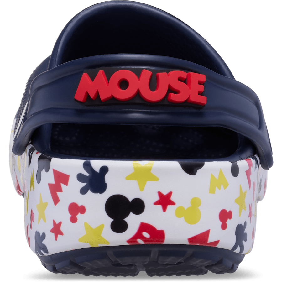 Multi Toddlers' Mickey & Friends Classic Clog - Back - Crocs
