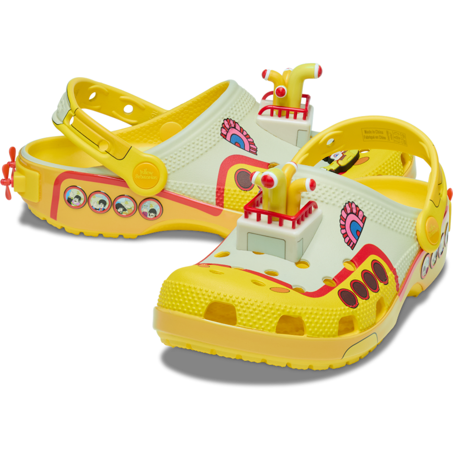 Multi Beatles Yellow Submarine Classic Clog - Pair - Crocs