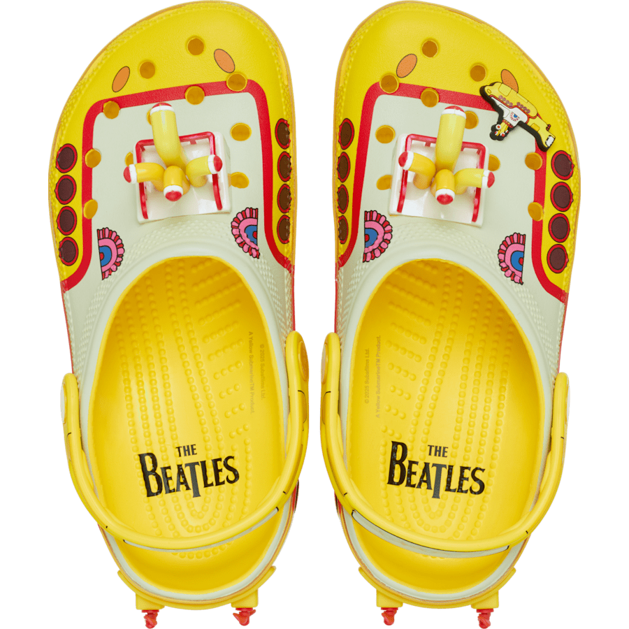 Multi Beatles Yellow Submarine Classic Clog - Top - Crocs