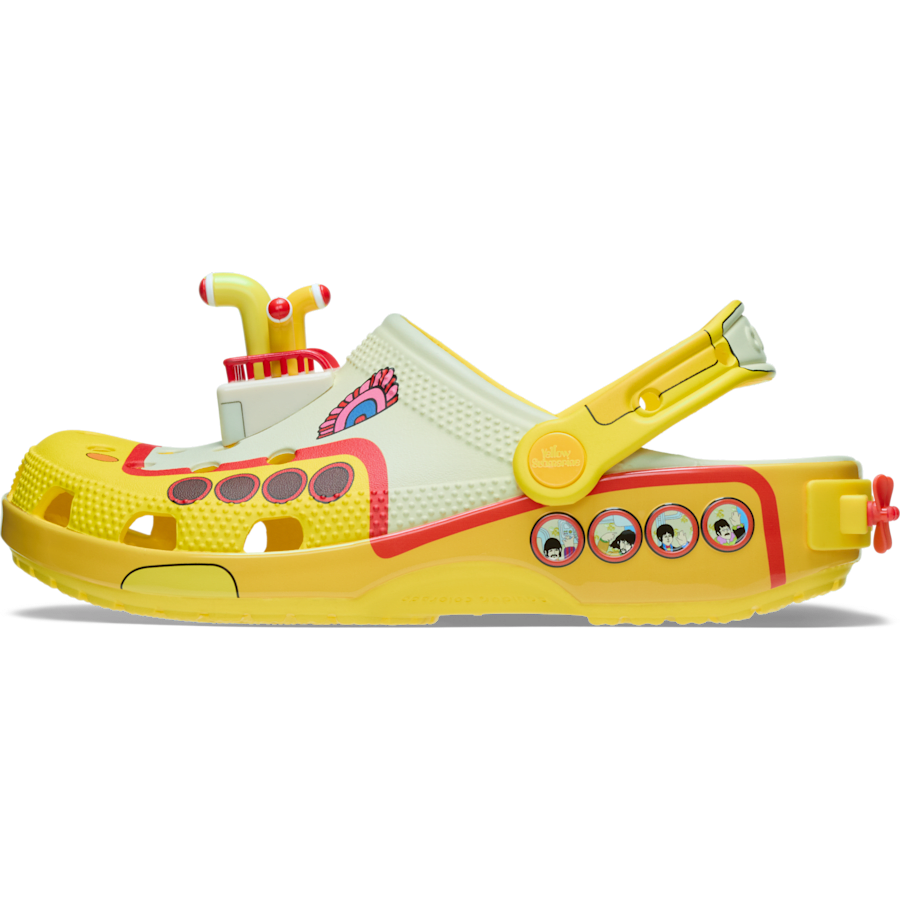Multi Beatles Yellow Submarine Classic Clog - Front - Crocs
